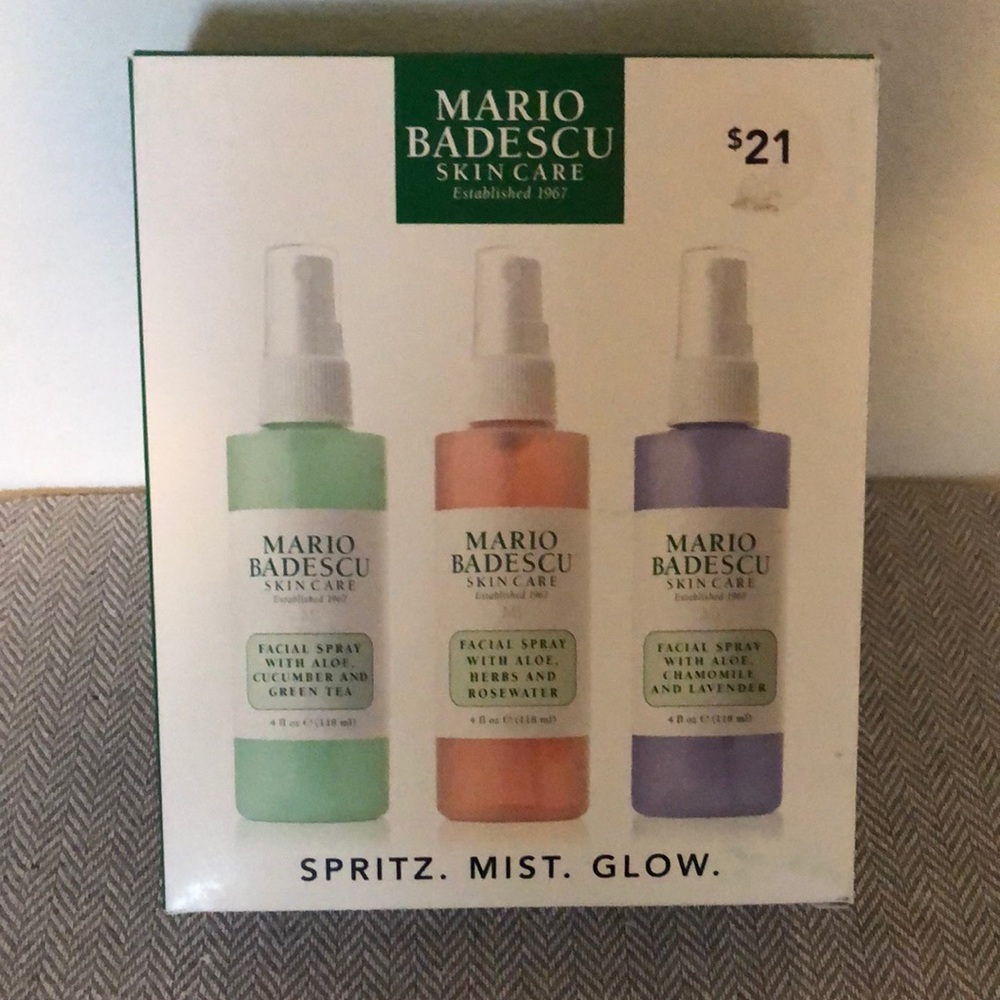 Mario Badescu facial spray collection